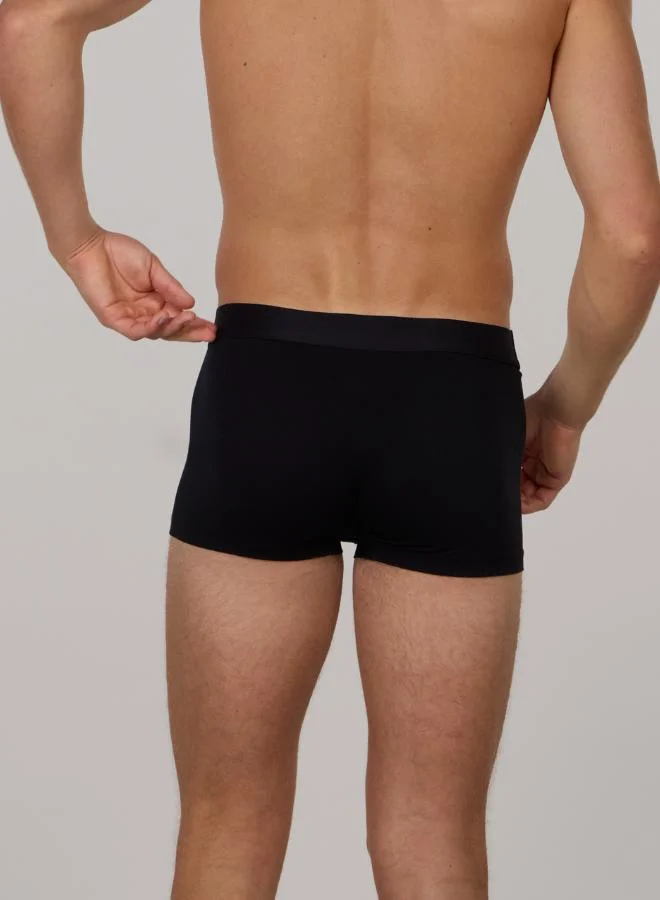 Just Nature Black 3-Pack Soft Cotton Premium Trunk for Men | Best Price UAE