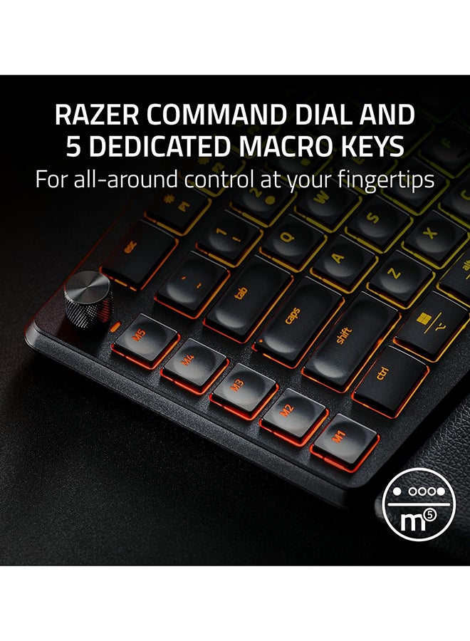 Razer Pro Type Ergo Wireless Split Ergonomic RGB Keyboard Black-RZ03-05440100-R3M1 - Image 4