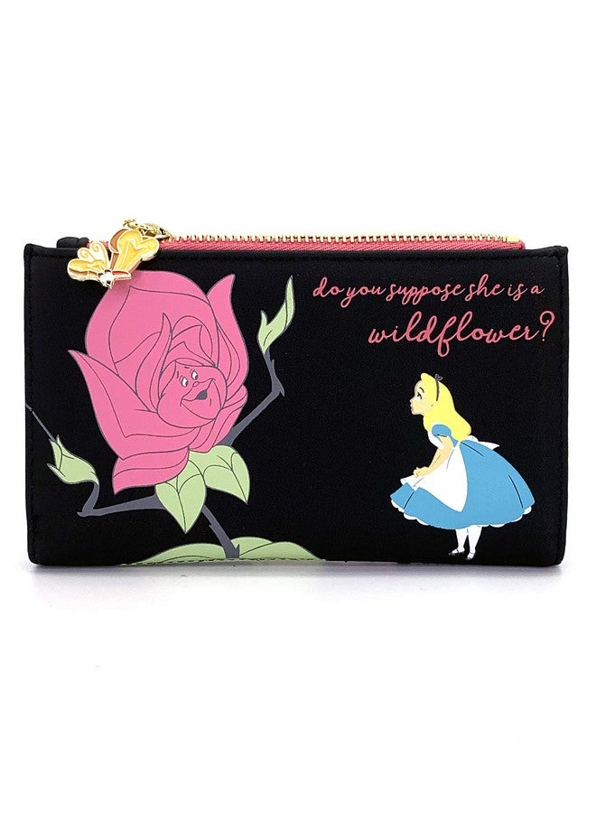 Loungefly X Disney Alice In Wonderland Flowers Aop Wallet (Multi One Size) - Image 2