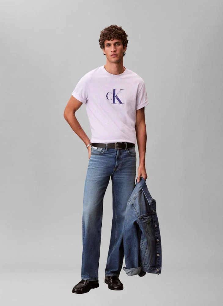 Calvin Klein Jeans  Monogram Logo T-shirt for Men | Best Price UAE