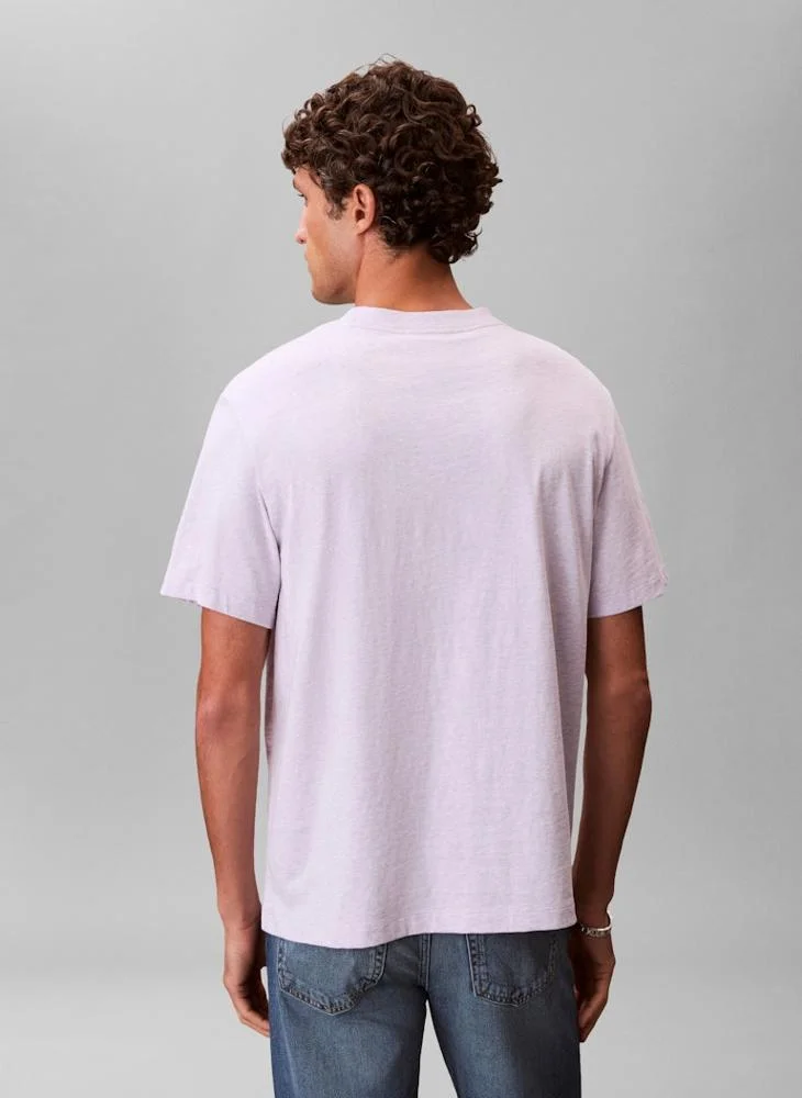 Calvin Klein Jeans  Monogram Logo T-shirt for Men | Best Price UAE