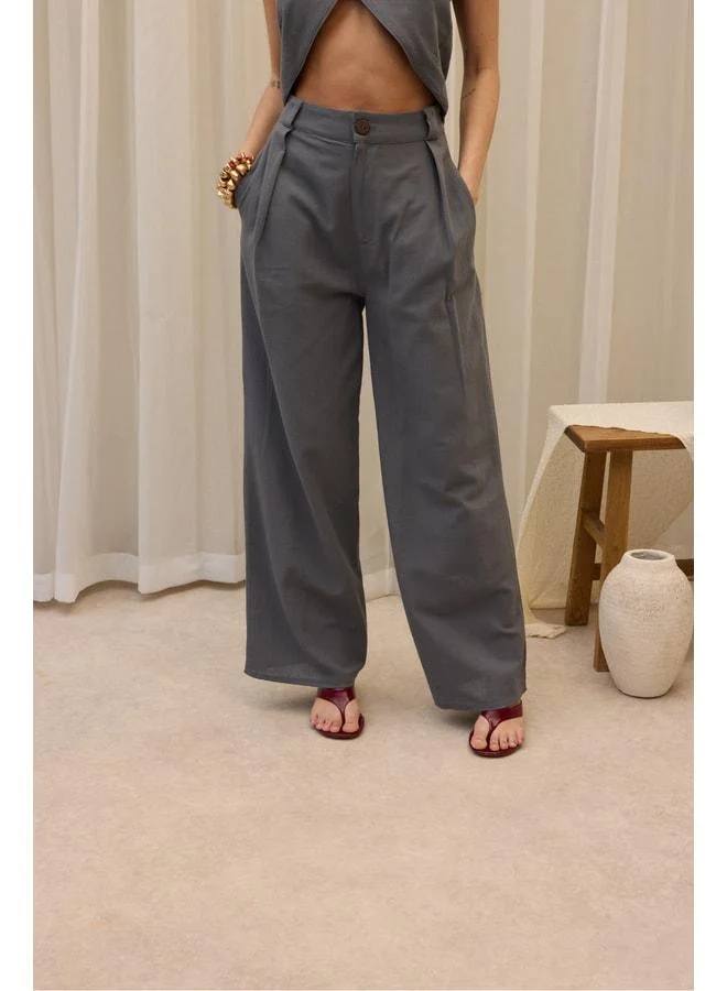 Bohemai  Montana Anthracite Vest and Trousers Set. for Women | Best Price UAE