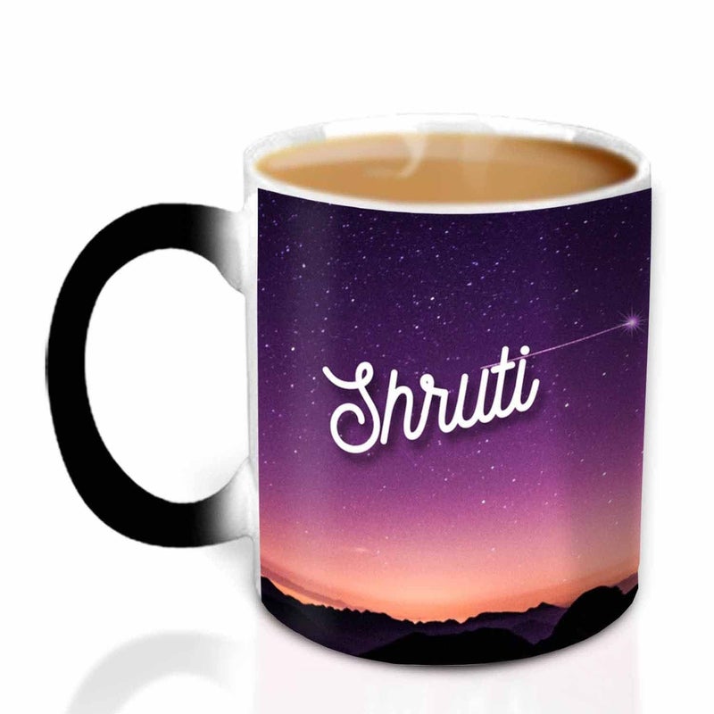 Hot Muggs You're The Magic? Shruti Magic Mug Personalised Name Ceramic, 315ml, 1 Unit - Image 5