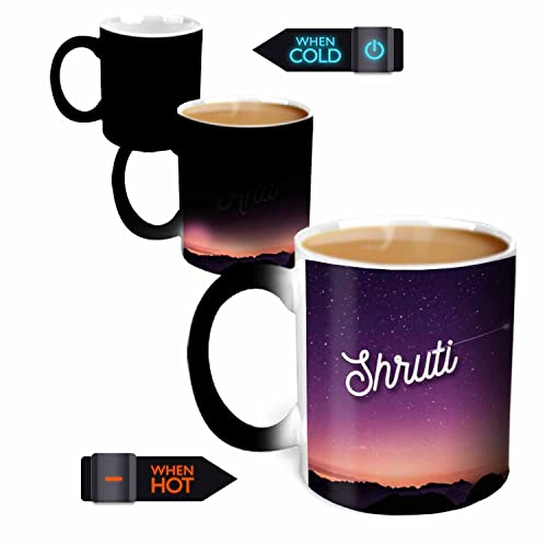 Hot Muggs You're The Magic? Shruti Magic Mug Personalised Name Ceramic, 315ml, 1 Unit - Image 3