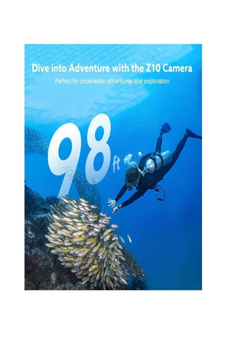 4K Ultra HD Thumb-Sized Action Camera – Mini Body Camera with IPX7 Waterproof Case (131ft), Magnetic Mount, 150 Min Battery, Hands-Free POV Recording for Vlogging, Cycling, Motorcycle, Helmet, Diving & Underwater Adventures - Image 5