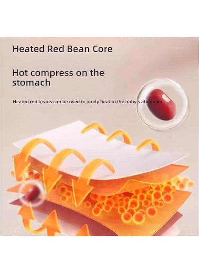 MIXDE Baby Startle Prevention Hand Glove, Baby Sleeping Palm, Baby Sleep Automatic Beater, Baby Soothing Palm Pat Sleep Artifact, Baby Soothing Hand For Sleeping, Red Bean Filling (Beige Bear)  - Image 5