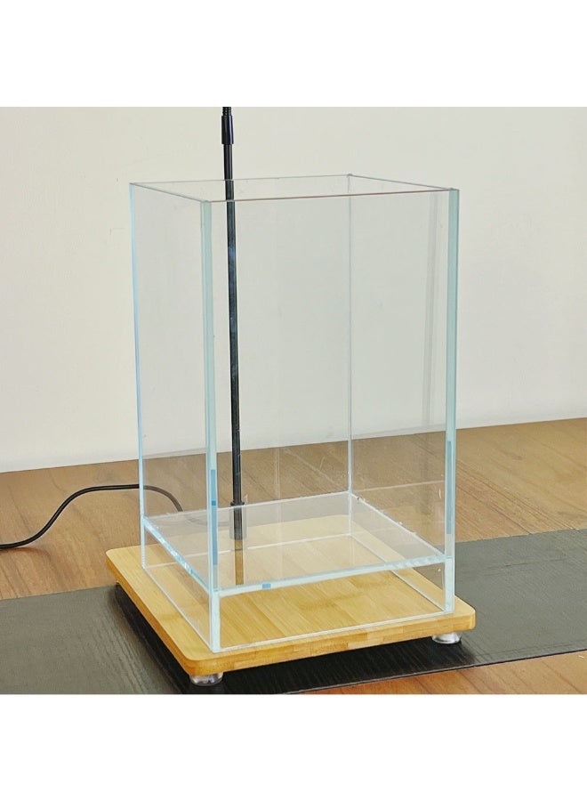 حوض أسماك زجاجي فائق الشفافية 3 في 1 حوض مرتفع (3 أحجام) - Image 2