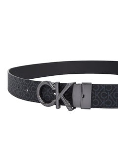 CALVIN KLEIN Reversable  Metal Bombe Monogram 35Mm Belt  - Image 2
