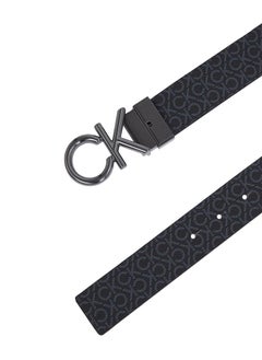 CALVIN KLEIN Reversable  Metal Bombe Monogram 35Mm Belt  - Image 3