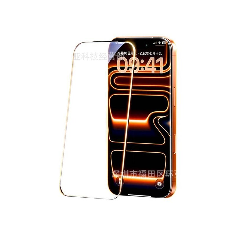 BB غطاء هاتف بGlass لـ iPhone 12 / 12 Pro مع حماية من السقوط ومضاد لبصمات الأصابع مع مقاوم للصدمات مع طلاء AR مضاد للانعكاس مع شبكة مقاومة للغبار باللون شفاف - Image 5