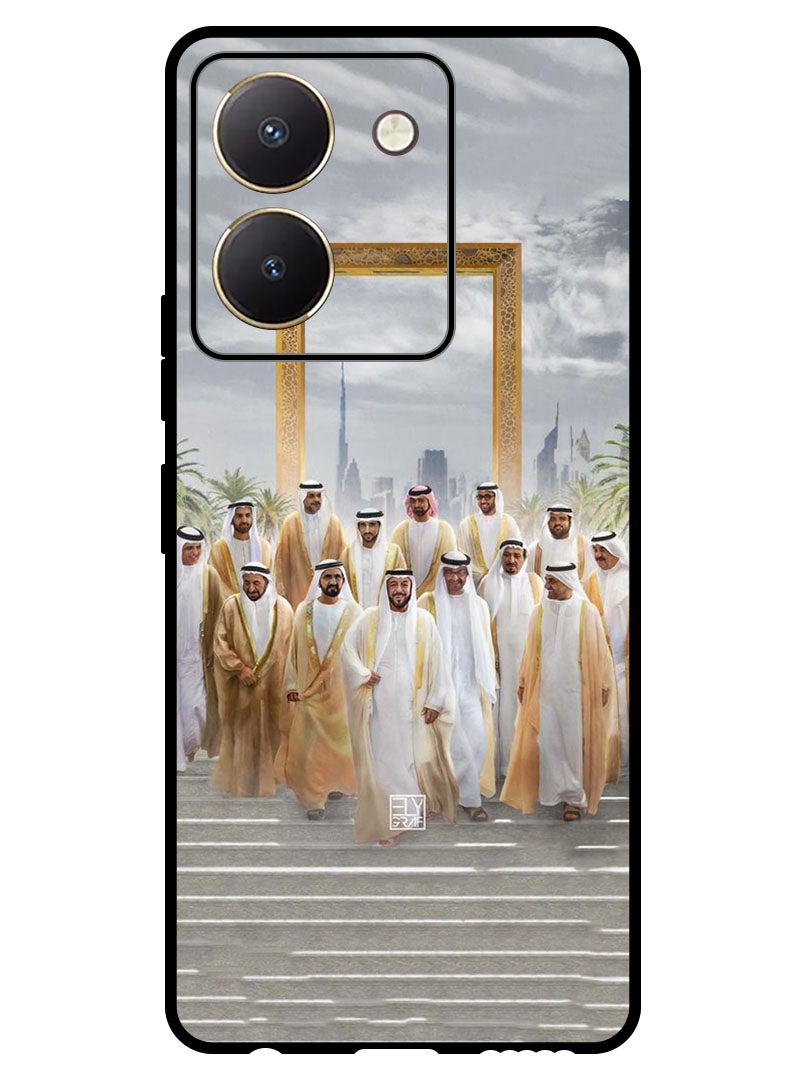 Theodor Protective Case Anti Scratch Shock Proof Bumper Cover For Vivo Y27s Dubai Rulers - Image 1