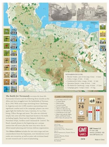 GMT Games Battle for Normandy Deluxe Edition - Image 5