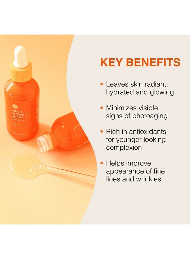 sollalla Vitamin C Serum I 1.85 Fl.Oz. Vitamin C Serum For Wrinkles Dark Spots Visibly Firm Fine Lines And Hyperpigmentation Treatment I Vitamin C Serum For Face  - Image 3