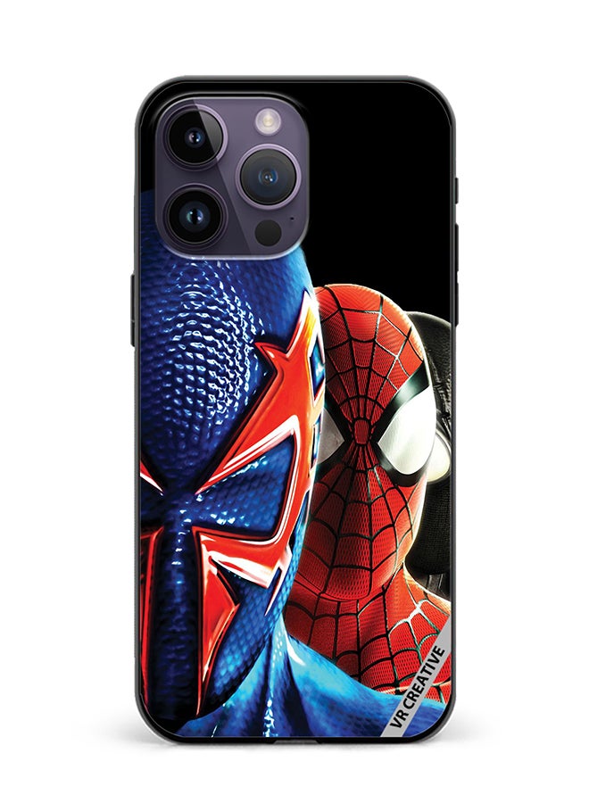 VR CREATIVE Protective Case Cover For Apple iPhone 15 Pro Spiderman Design Multicolour - Image 1