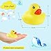 GliSun 60 PCS Rubber Ducks Bath Toys Mini Ducks Float and Fun Squeak for Kids Bath Toy Shower Decorations Birthday Party Carnival Game Gift - Image 2