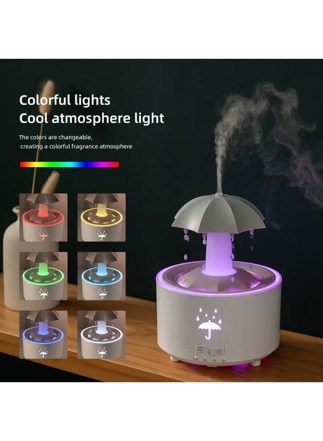 Umbrella Fragrance Diffuser – Ultrasonic Cold Mist Air Humidifier with Essential Oil Diffuser & RGB Lights for - Image 2