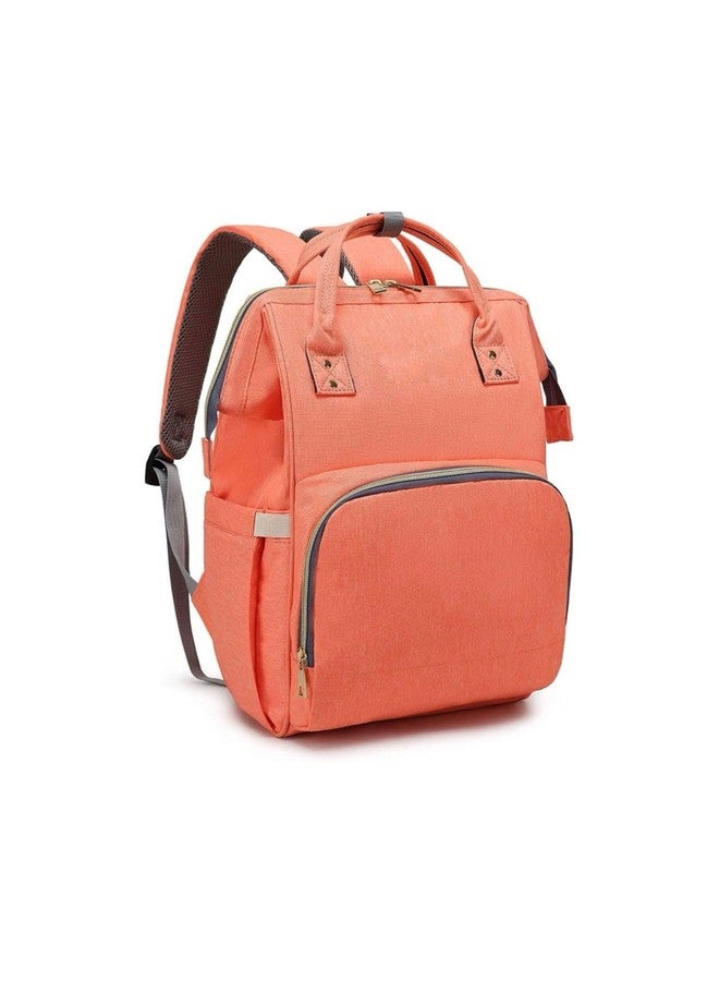 THE MAXIMUS Maximus Stylish Babies Diaper Bags for Mothers - Economical Version|6 Month Warranty (Orange) - Image 1
