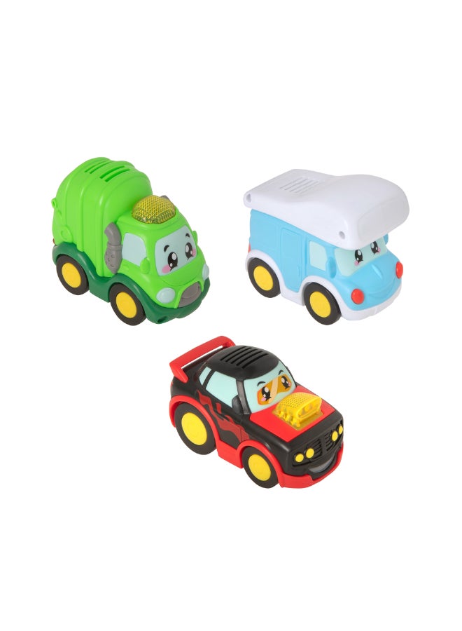 TEAMSTERZ Tiny Teamsterz Beep and Go City 3 Pack - Image 5