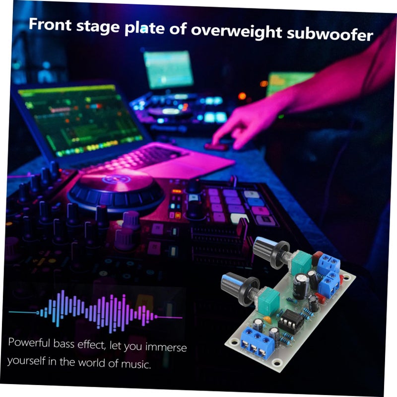 Low Pass Filter Subwoofer Preamplifier Board Audio Amplifier Module - Image 5