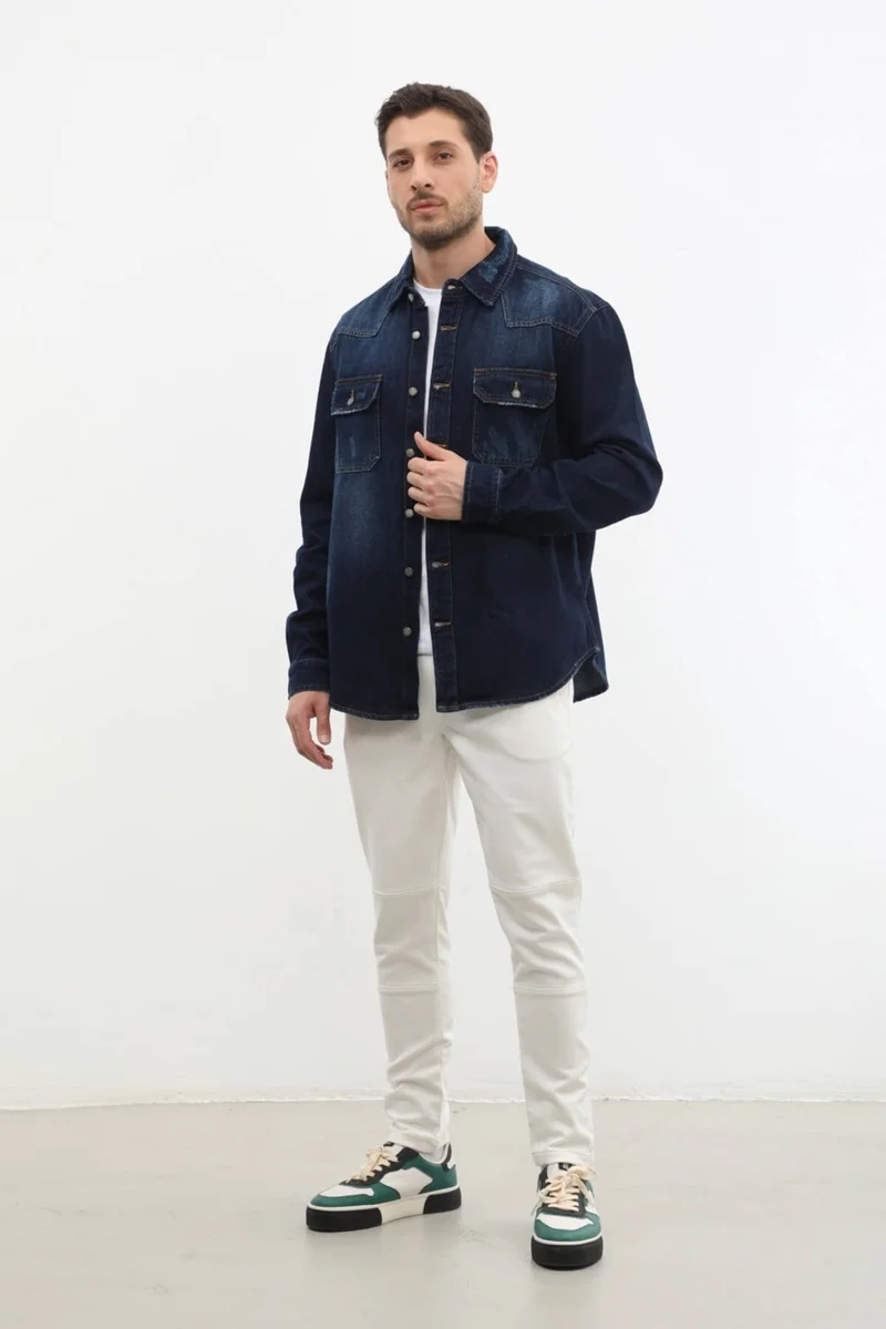 Banny Jeans Men's Oversized Jean Jacket