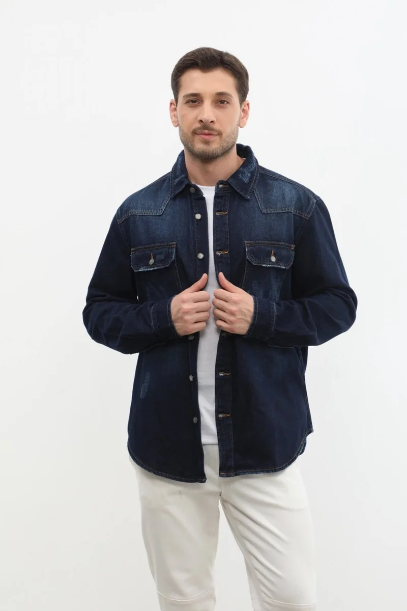 Banny Jeans Men's Oversized Jean Jacket