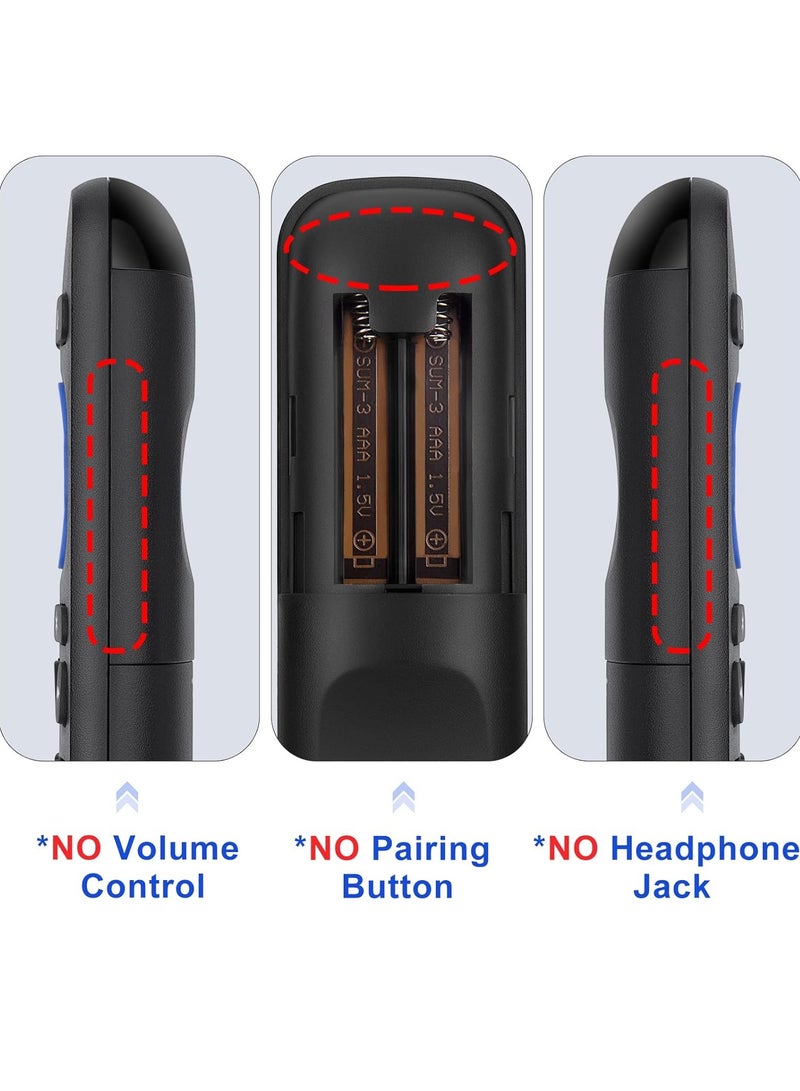 ELTRAZONE Replacement Remote Control for Roku Express, Roku Premier, Roku Box, Roku Player, Roku 1 2 3 4 – 【NOT FIT ANY STICK OR TV】 (2PCS) – Battery Included - Image 3