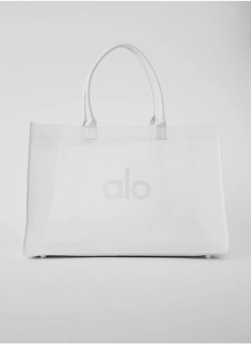 Alo Yoga - alo yoga transparent net bag luggage bag yoga gym bag sports women's bag outdoor gym bag travel crossbody bag - Image 1