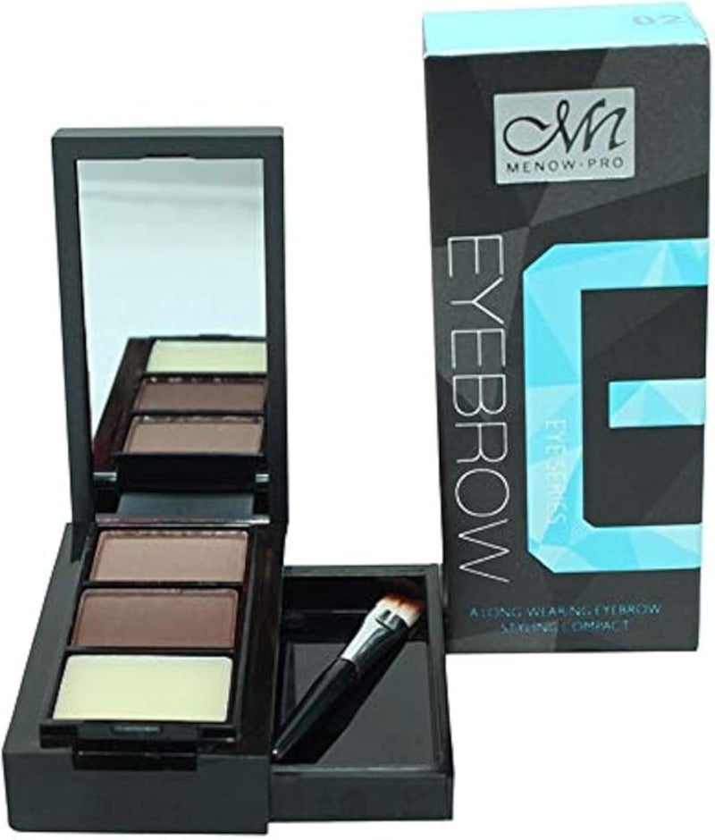 Menow Eyebrow Pencil Set Model 4129-E15001 - Cafe, Beige, Brown