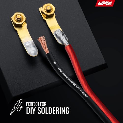 Install Link 16 AWG Gauge Speaker Wire Cable Stereo, Car or Home Theater, CCA (100 Feet) by Install Link - Image 5