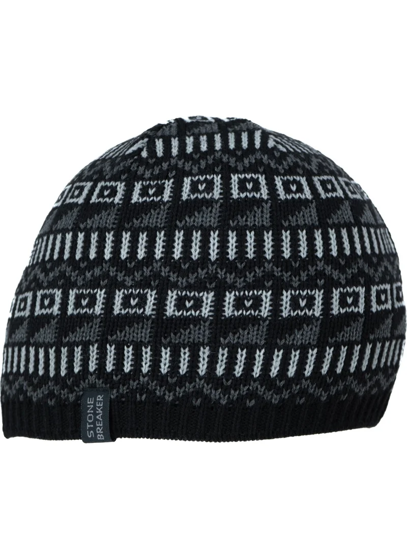 Oppland Men's Winter Thick Beanie Cotton Carlo Model Keeps Warm Flexible Windproof Comfortable Design