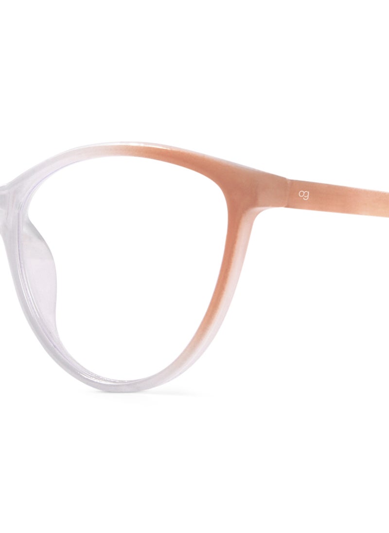Woggles - Incandescent Glow Cateye Blue Screen Glasses - Image 1