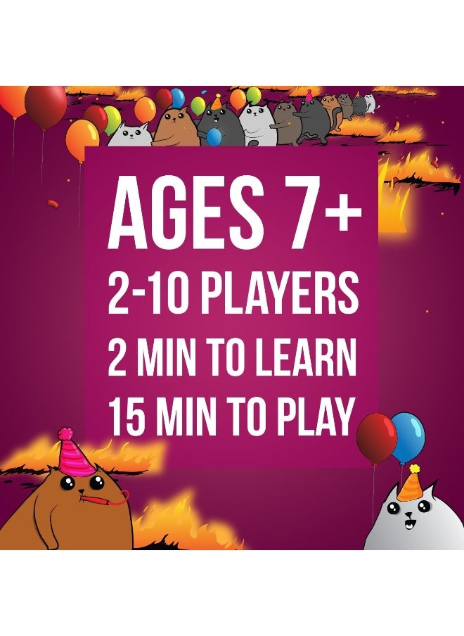 Exploding Kittens Exploding Kittens Party - A Russian Roulette Card Game  - Image 4