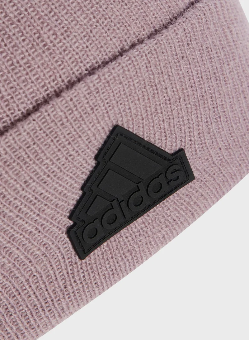 adidas قبعة بيني تيك بأساور