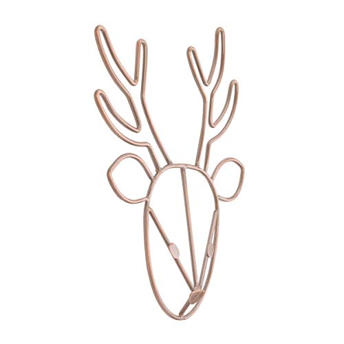 NoJo Deer Shaped Wire Nursery Wall Decor, Finish, Copper - Image 2