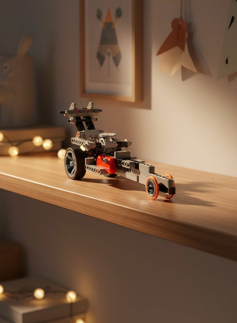 كلمينتوني مجموعة من 2 لعبه الدراجات الناريه كليمنتوني هي لعبة تعليمية تساعد على التركيز والإبداع والاستمتاع وتركيب الأشياء وسهلة الفك - Image 5