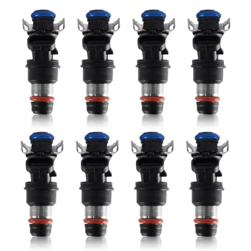 CYCWER 25317628 Fuel Injectors 8pcs Fit for 20032007 Express 1500 53L Fit for 20002007 Sierra 1500 48L Replace OE 25317628 - Image 1