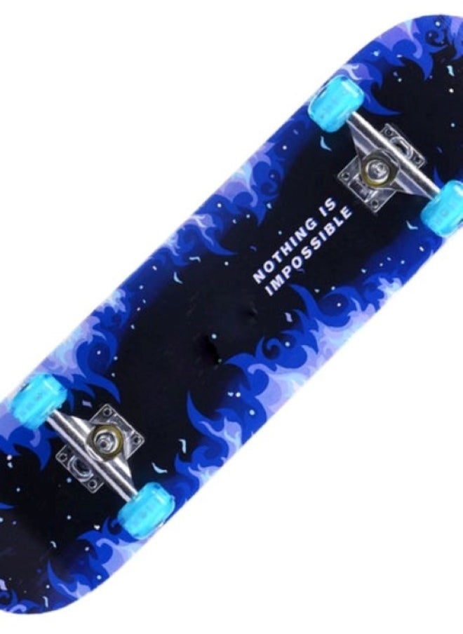 Printed Pattern Four-wheel Skateboard Fun Sports Equipment Outdoor Toys