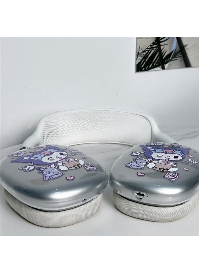Generic - Cartoon Melody For Apple AirPods MAX Headset Case Wireless Bluetooth Kulomi Protective Cover-Color:Milk Tea Kulomi-protective Case-Applicable Model:Airpods MAX - Image 1