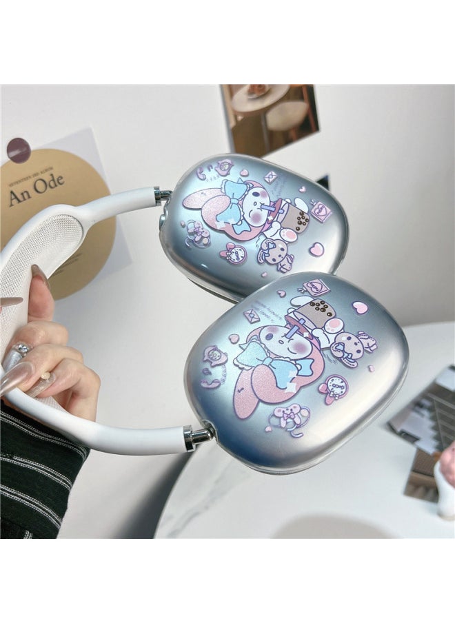 Generic - Cartoon Melody For Apple AirPods MAX Headset Case Wireless Bluetooth Kulomi Protective Cover-Color:Milk Tea Kulomi-protective Case-Applicable Model:Airpods MAX - Image 1