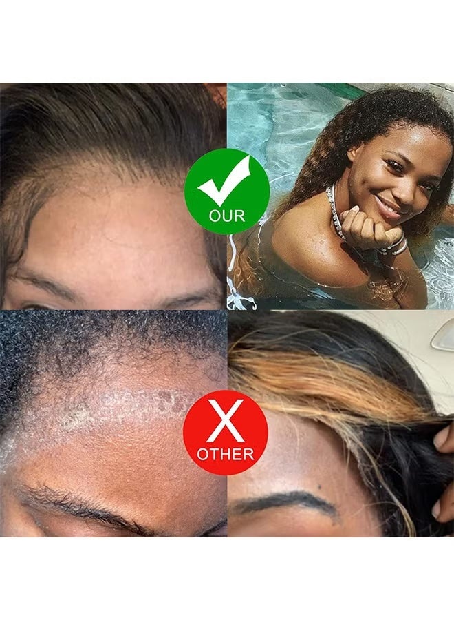 Walker Tape Thin Silicone Hair Replacement Adhesive, Long Lasting Fixation For Poly And Lace Wigs, 3-4 Weeks, Wigs, Wig Systems, Invisible, Waterproof Adhesive, 15ML Ultra Hold Hair System Adhesive - Image 4