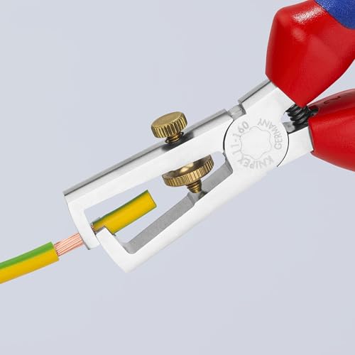 KNIPEX Tools - End-Type Wire Stripper, Chrome, Multi-Component (1105160), 6.25 - Image 3