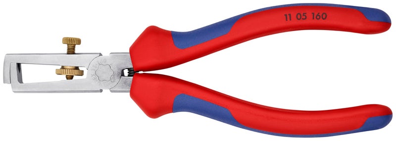 KNIPEX Tools - End-Type Wire Stripper, Chrome, Multi-Component (1105160), 6.25 - Image 5