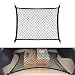 JYIS Elastic Cargo Net for SUV Trucks Ceiling Cargo Net Adjustable Trunk Mesh Net Organizer 32 X 24 Stretch to 63X43 with Hooks Universal Car Rear Trunk Bed Netting Storage AccessoriesBlack - Image 2