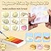 Crelloci Mini Bake Shop DIY Craft Kit Resin Clay Caf Play Set with Counter Display Rack Paints Cream Glue Molds Realistic Pretend Bread Cakes Drinks Creative Mini Food Toy for Kids 6 - Image 4