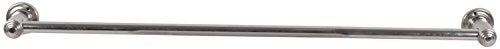 SHRUTI (Saloni) Heavy Duty Classic Plain Stainless Steel Bathroom Towel Rod/Towel Stand/Towel Holder/Towel Rack for Routine use of Bathroom Accessories - 1.5" Foot Long (1657) - Image 3