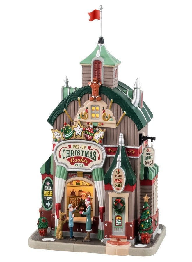 Lemax Pop-Up Christmas Cookie Shop, Lighted Buildings, #45248 - Image 1