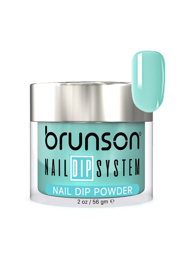 Nail Dip Powder Dip And Buff System Color 56gm, French Nail Art Starter Manicure Salon DIY At Home Odor Free And Long Lasting No Needed Nail Lamp Curing BDK079