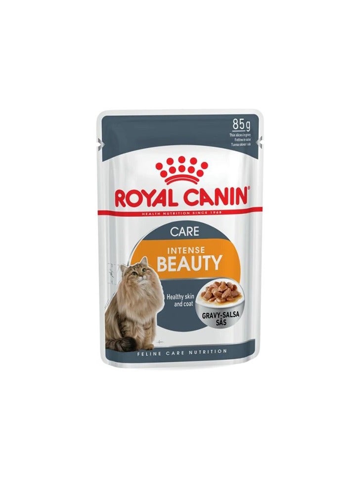 ROYAL CANIN Royal Canin Intense Beauty In Gravy Adult Wet Cat Food - Image 3