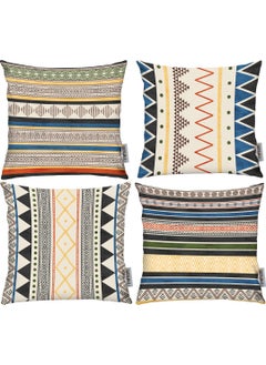 Scandinavian 4-Piece Throw Pillow Case