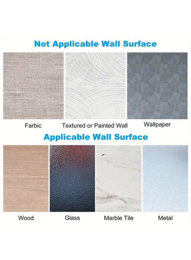 24pcs Small No Drill Picture Hanging Strips Dual Sided Removable Wall Hooks White - Image 4